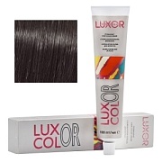 4.0 LUXCOLOR Коричневый натуральный, Стойкая крем-краска Luxor Professional, 100 мл