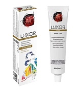 0.25 Toner-LUX, Прозрачный фиолетовый махагоновый, Безаммиачная полуперманентная крем-краска Luxor Professional, 60 мл