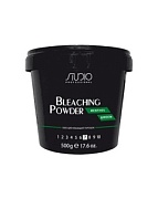 Обесцвечивающий порошок для волос «Menthol Green» Studio Professional, 500 г
