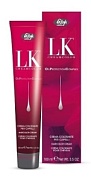 10/08 Перманентный краситель для волос Lisap LK Oil Protection Complex Платиновый блондин ирисовый, 100 мл