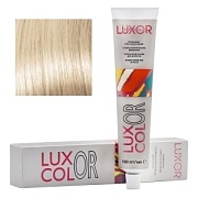 10.7 LUXCOLOR Платиновый блондин шоколадный, Стойкая крем-краска Luxor Professional, 100 мл