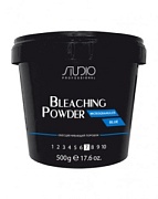 Обесцвечивающий порошок для волос «Microgranules Blue» Studio Professional, 500 г