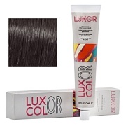 4.00 LUXCOLOR Коричневый натуральный интенсивный, Стойкая крем-краска Luxor Professional, 100 мл