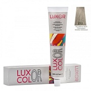 10.1 LUXCOLOR Платиновый блондин пепельный, Стойкая крем-краска Luxor Professional, 100 мл