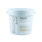 Обесцвечивающий порошок с антижелтым эффектом Kapous "Blond Bar", 500 г