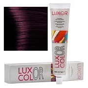 4.6 LUXCOLOR Коричневый красный, Стойкая крем-краска Luxor Professional, 100 мл